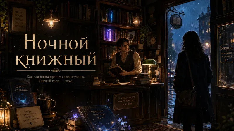 Ночной книжный